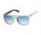 Guess GU 6837 21X Trapezoid White Frame & Mirror Green Mirrored Sunglasses for Men 3 in OMAN