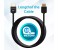 Promate ProLink4K2-500 High Definition Right Angle 4K HDMI Audio Video Cable - Black 5 in OMAN