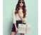 Promate Nicole 15 inch Premium Trendy Ladies Tote Bag for Laptop with Multiple Pockets, Cream 8 in UAE