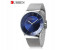 Curren 8304 Casual Quartz Watch For Men Silver and Blue 2 in UAE