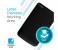 Promate Accutrack-2 Ergonomic Non-Slip Mouse Pad with Anti-Microbial Memory Foam, Black 3 in UAE