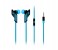 Promate Swank Ergonomic Comfort Fit Stereo Headset with Noise Isolation, Blue 1 in UAE