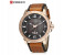 Curren 8293 Analog Quartz Watch For Men Khaki and Black 2 in UAE