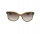 Guess GU7383 45F Aviator Yellow Crystal, Brown & Black Pattern Frame and Brown Gradient Mirrored Sunglasses for Unisex 1 in UAE