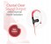 Promate Glitzy Premium In Ear Noise Isolating Earhook Over-Ear Headphones, Pink 1 in UAE