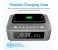 Promate Timebase-1 Multi-Function Stereo Wireless Speaker and Charging Station - Silver 6 in OMAN