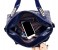 ELLEN AM02 Emboss Plaid Bag Women Luxury 4pc Handbag with Bear - Blue 6 in UAE