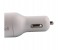 Budi M8J109 20 Watts 2 USB Port Car Charger with Adaptor - White 2 in UAE