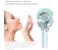 Handheld Misting Fan, HandFan Mini Hand Fan/Small Desk Fan Folding Change Rechargeable Battery/USB Operated Electric Fan Portable Cooling Fan personal Spray Fan 5 in UAE