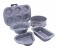 Prestige PR57150 5 Pieces Mini Bakeware Set - Grey 1 in OMAN