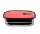 Rectangular Food Container Set of 3 31874 Silver and Red 3 in OMAN