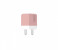 Vidvie PLE-203 2.4A 2 Pin Adapter with Micro Cable for Apple iPhone - 1 Meter, Pink 2 in UAE