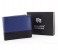 Philippe Morgan PM024 Men Leather Bifold Wallet - Blue 1 in UAE