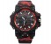 Galaxy GSW-761 Unisex Analog and Digital Sports Watch Black and Red 1 in UAE