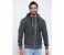 Age Stegol OU10079 Mens Multi Zipper Jacket with Hoodie Grey 1 in UAE