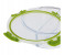 Royalford RF9216 950ml 2 Compartment Food Container - Clear & Green 2 in UAE