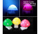 New Fashionable Mushroom Design LED Night Lamp - Blue 2 in UAE
