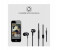 Rapoo EP30 Wired Earphone with Mic - Black 5 in UAE
