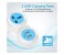 Promate PowerStrip-2.UK 180 Degree Rotatable 4 Way Outlets Foldable Power Extension with 2 USB Ports Surge Protector, White 2 in UAE