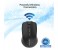 Promate Clix-8 2.4GHz Wireless Ergonomic Optical Mouse, Black 4 in UAE
