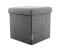 Royalford RF7671 Ottoman Storage Box and Seat - Grey 1 in UAE