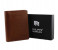 Philippe Morgan PM010 Men Leather Bifold Wallet Brown 1 in UAE