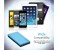 Promate Cloy-16 16000 mAh Dual USB Lightweight Portable Charger Power Bank with 4A Output Fast Charge, Blue 6 in UAE