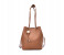 Set of 3 Lychee Pattern Bucket Bag - Brown 2 in OMAN