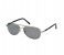 Mont Blanc MB 509S 16D Aviator Silver & Black Frame and Smokey Black Mirrored Sunglasses for Men 1 in UAE