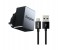 Energizer ACA1QUKHMC3 Hightech USB Quick Wall Charger with Micro USB Cable - Black 1 in UAE