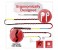 Promate Tribe Tangle Free Handcrafted Fabric Braided Earbud with Mic Earphones, Red 7 in UAE