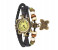 FLLi Fashion Leather Butterfly 4 Pcs Bundle Wristwatch - Multi Colour 4 in UAE