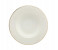 Qualitier QA-IP-3302 21 CM Gold Border Dessert Plate - White 1 in UAE