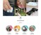 Finger Tip 10,000mAh Universal 4 Magnetic Charging Pack with Power Station Base, Micro Type C and Lightning Magnetic Connectors White 14 in OMAN