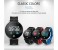 Waterproof IP68 OLED Round Colour Display Bluetooth Smart Watch with Blood Pressure Heart Rate Monitor Fitness Band Touch Screen Sports Wristband Pedometer Watch Q8 Multicolor 3 in OMAN