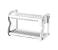 Royalford RF8570 2 Layer ABS Plastic Dish Rack - White 1 in UAE