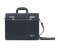 Para John PJSC8904B Gun Color Metal Fitting PVC Suitcase - Black 1 in UAE