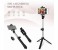 Zooni Handheld Mini Tripod Wireless Bluetooth Shutter Remote Controller Foldable Selfie Stick SS-270 Assorted 5 in UAE