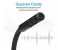 Promate Tweeter-1 3.5mm Professional Jack Wired Condenser Sound Microphone with Stand, Black 6 in UAE