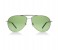 Mont Blanc MB 512S 16R Aviator Silver & Black Frame and Green Mirrored Sunglasses for Unisex 1 in UAE