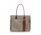 Promate Nicole 15 inch Premium Trendy Ladies Tote Bag for Laptop with Multiple Pockets, Brown 1 in UAE