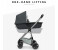 Quinny 1505622000 Zap Lux Carrycot - Grey On Graphite 2 in UAE