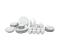 Royalford RF4841 Porcelain Ware Dinner Set - 49 Pieces 1 in UAE