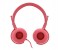 Promate Soul Lightweight Supra Aural Stereo Wired Headset, Pink 6 in UAE