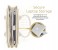 Promate Nicole 15 inch Premium Trendy Ladies Tote Bag for Laptop with Multiple Pockets, Cream 5 in UAE