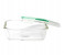 Royalford RF6249 Airtight Container - 1000ml, Clear & Green 2 in UAE