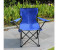 Portable Fishing Stool Folding Camping Armchair & Beach Chairs - Large, Blue 5 in UAE