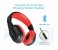 Promate Tempo-Bt 2-In-1 Rechargeable Over-Ear Wireless and Wired Stereo Headset with Microphone, Red 2 in UAE