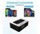 Promate Timebase-2 Multi-Function Stereo Wireless Speaker and Charging Station - Silver 8 in UAE