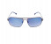 Police SPL147 568B Rectangular Gun Metal Frame & Black Gradient With Blue Mirror Effect Mirrored Sunglasses for Men 1 in UAE